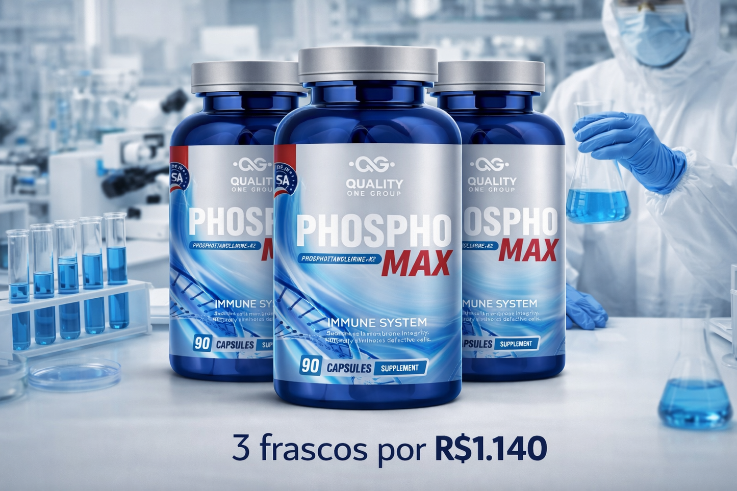 PHOSPHOMAX - 270 Cápsulas