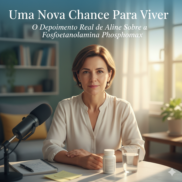 O Depoimento Real de Aline Sobre a Fosfoetanolamina Phosphomax