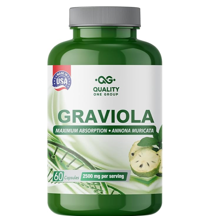 Soursop - Annona Muricata/SourSop - 2500mg - 60 CPS