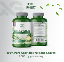 Carregar imagem no visualizador da galeria, Graviola - Annona Muricata/SourSop -  2500mg - 60 CPS
