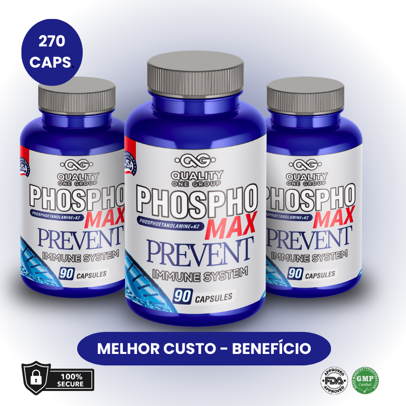 PHOSPHOMAX PREVENT | 270 Cápsulas