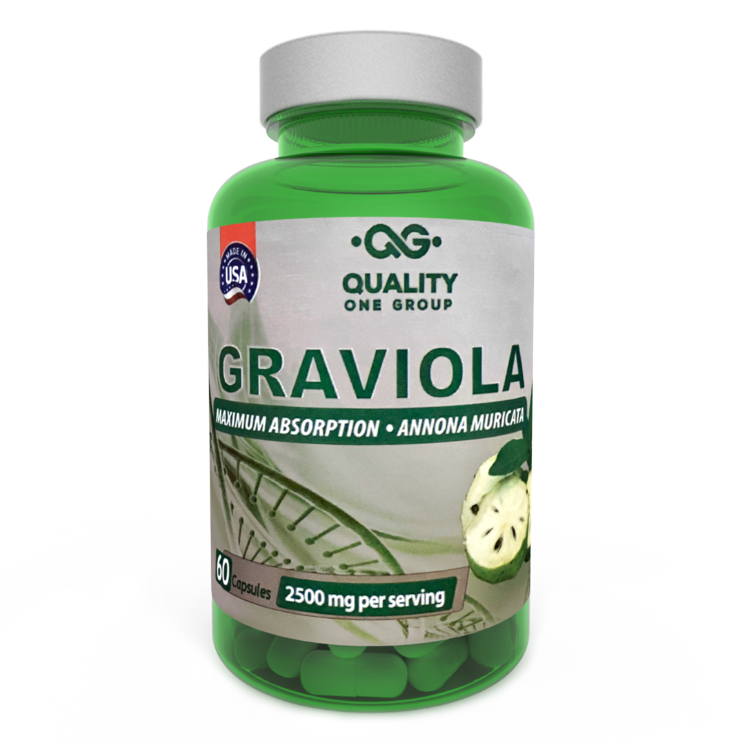 Soursop - Annona Muricata/SourSop - 2500mg - 60 CPS